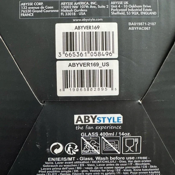 ABYstyle Warhammer 40,000 Blue Glass